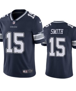 Dallas Cowboys #15 Devin Smith Navy Vapor Untouchable Limited Jersey - Mens - Robokeg