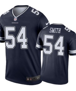 Dallas Cowboys #54 Jaylon Smith Nike Color Rush Navy Jersey - Robokeg