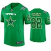 Dallas Cowboys #82 Jason Witten Jersey St. Patricks Day Green - Mens - Robokeg