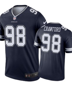 Dallas Cowboys #98 Tyrone Crawford Nike Color Rush Navy Jersey - Robokeg