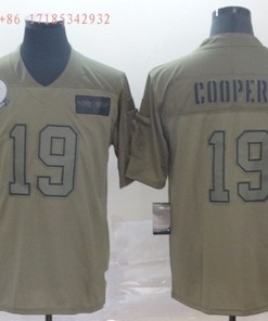 Dallas Cowboys Amari Cooper #19 2020 Nfl Grey Jersey Jersey - Robokeg