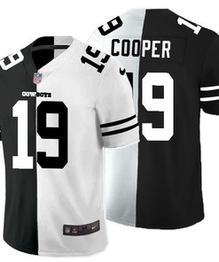 Dallas Cowboys Amari Cooper #19 Nfl 2020 Black And White Jersey - Robokeg