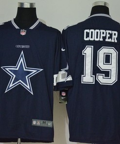 Dallas Cowboys Amari Cooper #19 Nfl 2020 Black Blue Jersey - Robokeg