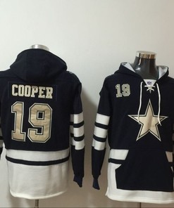 Dallas Cowboys Amari Cooper #19 Nfl 2020 Black Hoodie Jersey - Robokeg