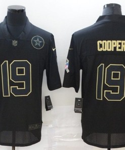 Dallas Cowboys Amari Cooper #19 Nfl 2020 Black Jersey - Robokeg