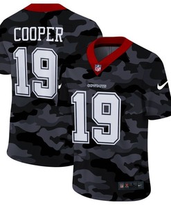 Dallas Cowboys Amari Cooper #19 Nfl 2020 Camo Black Jersey - Robokeg