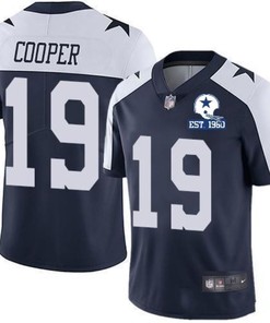 Dallas Cowboys Amari Cooper #19 Nfl 2020 Navy Jersey - Robokeg
