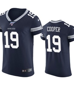 Dallas Cowboys Amari Cooper Navy 100th Season Vapor Elite Jersey - Robokeg