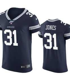 Dallas Cowboys Byron Jones Navy 100th Season Vapor Elite Jersey - Robokeg