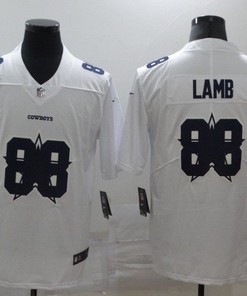 Dallas Cowboys Ceedee Lamb #88 2020 Nfl White Jersey Jersey - Robokeg