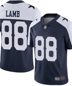 Dallas Cowboys Ceedee Lamb #88 Nfl 2020 Black Blue Jersey - Robokeg