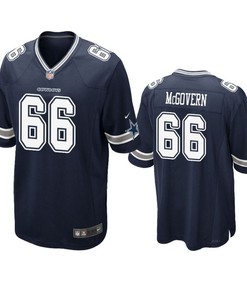 Dallas Cowboys Connor Mcgovern 2019 Nfl Draft Navy Game Jersey - Robokeg