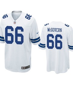 Dallas Cowboys Connor Mcgovern 2019 Nfl Draft White Game Jersey - Robokeg