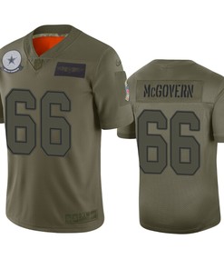 Dallas Cowboys Connor Mcgovern Camo 2019 Salute To Service Limited Jersey - Robokeg