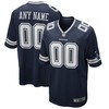 Dallas Cowboys Custom Game Jersey Navy Custom Jerseys Nfl - Robokeg