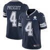 Dallas Cowboys Dak Prescott #4 Nfl 2020 Black Blue Jersey - Robokeg