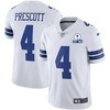 Dallas Cowboys Dak Prescott #4 Nfl 2020 White Jersey - Robokeg