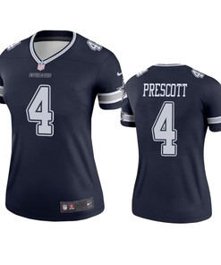 Dallas Cowboys Dak Prescott Navy Legend Jersey - Robokeg