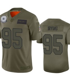 Dallas Cowboys David Irving Camo 2019 Salute To Service Limited Jersey - Robokeg
