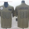 Dallas Cowboys Demarcus Lawrence #90 2020 Nfl Grey Jersey Jersey - Robokeg