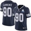Dallas Cowboys Demarcus Lawrence #90 Nfl 2020 Black Blue Jersey - Robokeg