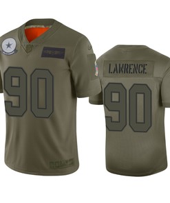 Dallas Cowboys Demarcus Lawrence Camo 2019 Salute To Service Limited Jersey - Robokeg