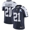 Dallas Cowboys Ezekiel Elliott #21 Nfl 2020 Black Blue Jersey - Robokeg