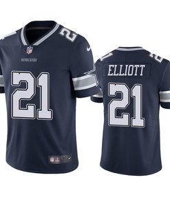 Dallas Cowboys Ezekiel Elliott Navy Vapor Untouchable Limited Jersey - Robokeg