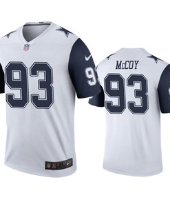 Dallas Cowboys Gerald Mccoy White Color Rush Legend Jersey - Robokeg