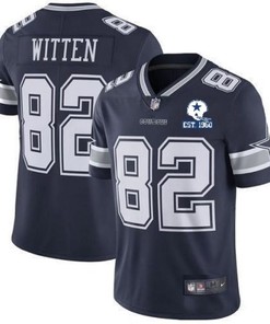 Dallas Cowboys Jason Witten #82 Nfl 2020 Navy Jersey - Robokeg