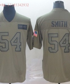 Dallas Cowboys Jaylon Smith #54 2020 Nfl Grey Jersey Jersey - Robokeg