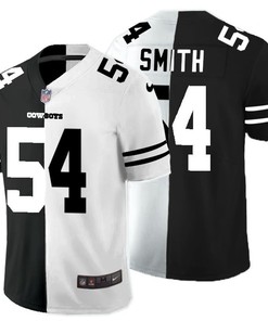 Dallas Cowboys Jaylon Smith #54 Nfl 2020 Black And White Jersey - Robokeg