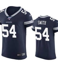 Dallas Cowboys Jaylon Smith Navy 100th Season Vapor Elite Jersey - Robokeg