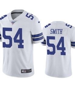 Dallas Cowboys Jaylon Smith White 100th Season Vapor Limited Jersey - Robokeg