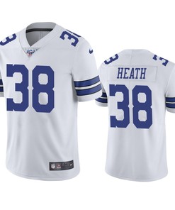 Dallas Cowboys Jeff Heath White 100th Season Vapor Limited Jersey - Robokeg