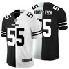 Dallas Cowboys Leighton Vander Esch #55 Nfl 2020 Black And White Jersey - Robokeg