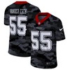 Dallas Cowboys Leighton Vander Esch #55 Nfl 2020 Camo Black Jersey - Robokeg