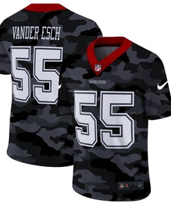 Dallas Cowboys Leighton Vander Esch #55 Nfl 2020 Camo Black Jersey - Robokeg