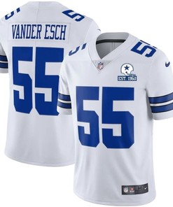 Dallas Cowboys Leighton Vander Esch #55 Nfl 2020 White Jersey - Robokeg
