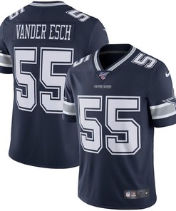 Dallas Cowboys Leighton Vander Esch Navy Nfl 100 Vapor Jersey - Robokeg
