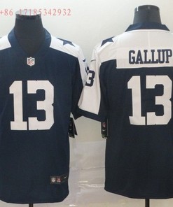 Dallas Cowboys Michael Gallup #13 2020 Nfl Black Jersey Jersey - Robokeg