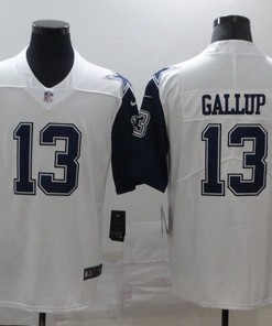 Dallas Cowboys Michael Gallup #13 Nfl 2020 White Jersey - Robokeg