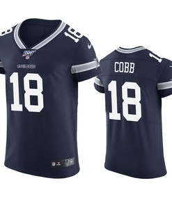 Dallas Cowboys Randall Cobb Navy 100th Season Vapor Elite Jersey - Robokeg