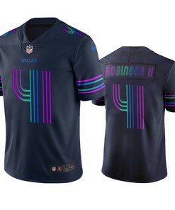 Dallas Cowboys Reggie Robinson Ii Navy City Edition Vapor Limited Jersey - Robokeg
