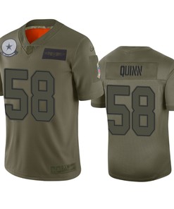 Dallas Cowboys Robert Quinn Camo 2019 Salute To Service Limited Jersey - Robokeg