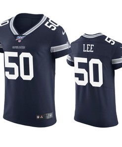 Dallas Cowboys Sean Lee Navy 100th Season Vapor Elite Jersey - Robokeg