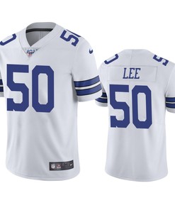 Dallas Cowboys Sean Lee White 100th Season Vapor Limited Jersey - Robokeg