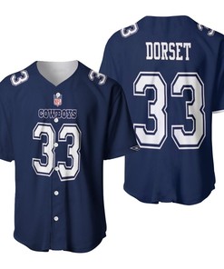 Dallas Cowboys Tony Dorsett #33 Great Player Nfl American Football Game Navy 2019 Jersey Style Gift For Cowboys Fans Baseball Jersey - Robokeg
