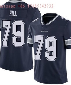Dallas Cowboys Tony Hill #79 2020 Nfl Black Jersey Jersey - Robokeg