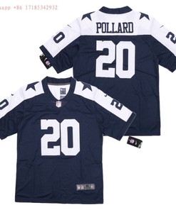 Dallas Cowboys Tony Pollard #20 2020 Nfl Blue Jersey Jersey - Robokeg